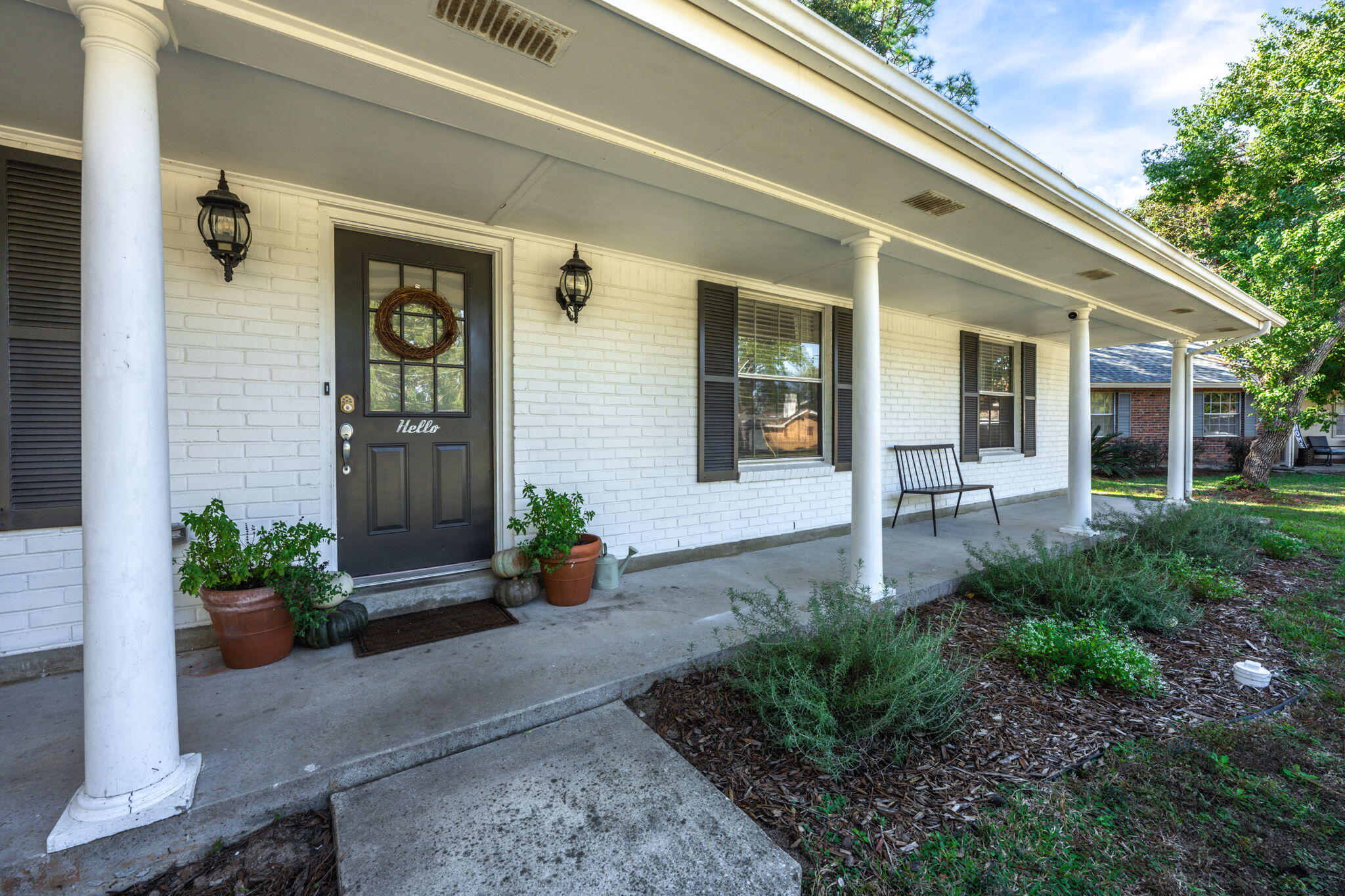 Nestled just off Spanish Trail, this beautiful move-in ready home in the desirable Scenic Heights area offers an unbeatable location close to the airport, shopping, and the vibrant Downtown Pensacola. You'll appreciate the numerous updates, including a complete house rewiring with recessed lighting and modern fixtures in 2020, a new water heater in 2020, luxury vinyl plank flooring installed in 2020, a newly updated master shower in 2020, and a new privacy fence added in 2021. This home truly combines modern comforts with an exceptional location! In addition to the 3-bedrooms and 2-bathrooms, this home features a spacious bonus room and a wonderful kitchen/dining space equipped with a gas stovetop and beautiful open shelving. The backyard is a highlight of its own with how large it is! Whether it's entertaining friends and family, playing outside with children and pets, or just enjoying the FL sun, this backyard has room for it all! You won't want to miss out on this beauty!