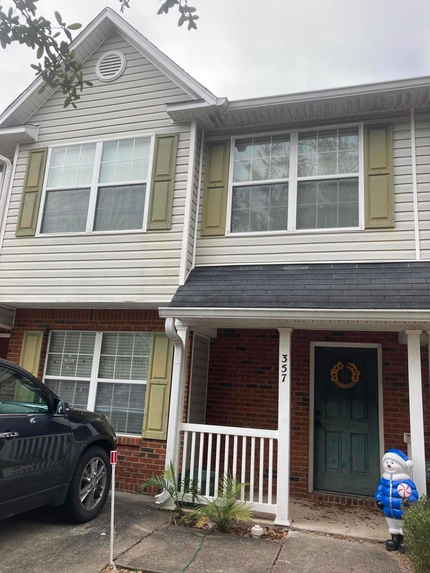 Turnkey townhome available now.. with solid rental history!!! Current tenant just signed lease (Oct/2020).. so start earning rental income immediately after you purchase. Recent upgrades include stainless steel appliances, complete renovation in both bathrooms with custom tile work. COMING SOON-- BRAND NEW ROOF! This is the largest floorplan in this complex. Priced to move.. call today.