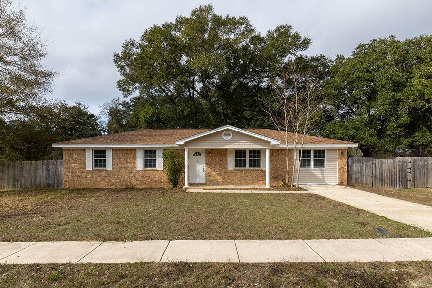 Move-in ready and fully refreshed! This well-maintained home features all new flooring throughout, fresh interior paint, and updated bathrooms with new vanities and toilets, giving it a clean, updated feel. The functional layout offers bright living spaces, durable finishes, and a neutral palette ready for your personal touch. Even better, all major systems are new, providing peace of mind for years to come. With a spacious yard, solid block exterior, and room for more upgrades, this home is the perfect blend of reliability, comfort, and value. Making it ideal for first-time buyers, downsizers, or investors alike.
