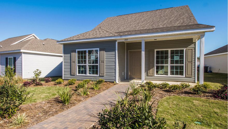 New Construction located in the Schooner Landing Neighborhood at Hammock Bay! The Cary plan has 4 bedrooms, 3 full baths and covered porch.
Monthly HOA fees INCLUDE: Basic TV Cable, Access to all pools, 24hour gym, Clubhouse, Movie Theatre, Tennis and Basketball Court, Playground, Bay Club with Fishing Pier. HOA in Schooner also INCLUDES a full landscaping program. Every Yard is Maintained- Cut, fertilized, mulched, irrigation included