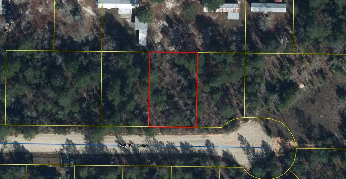 Entered for comp purposes only. .23 acre lot on a county maintained dirt road. Level & flood zone X. No restrictions. Public water available.