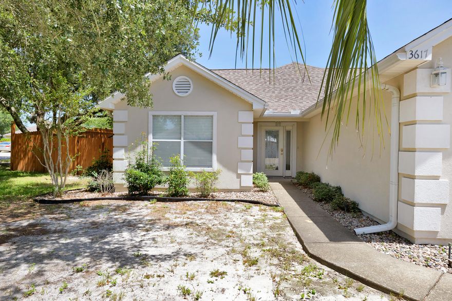 Welcome home to your private getaway near all that Destin has to offer! This adorable, beachy home is spacious, renovated and has been very well taken care. The master bathroom was given a facelift with a spa like  shower. The garage boasts an elongated right side for more storage along with storage in the attic. The kitchen appliances, water heater, HVAC system, lawn pump, and fence are all less than 4 years old. The roof was replaced in 2014. This wonderful home has a termite bond as well... if you're looking for a home with no worries, this is the one!