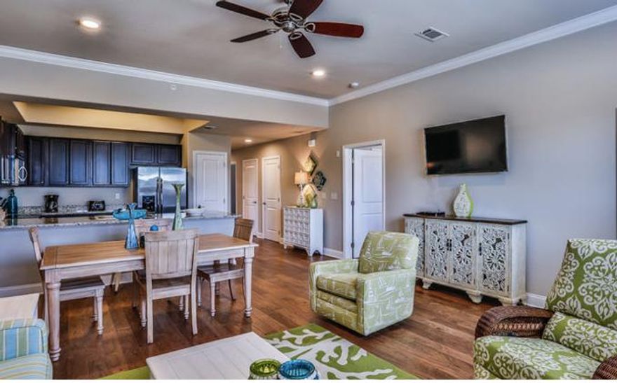 LOWEST PRICED CONDO IN FRONT BUILDINGS. It's not often you can get the best for the lowest price, so hurry to check out this condo. Now available to walk through! Plentiful public beach access is literally across the beach road. Professionally furnished and fully rental ready, with a great rental track record. You, your family or your guests can enjoy the cooler Fall weather while the Gulf waters are still warm. Fenced & gated, Alerio also offers secure access to its lovely community pool and pool deck. Outdoor grill areas make it easy to enjoy cooking out. Compare this condo's 10-ft ceilings; open floor plan; granite counters; and hard surface flooring throughout to others. You'll easily see the value offered by this turn-key place at the beach. Please verify all information