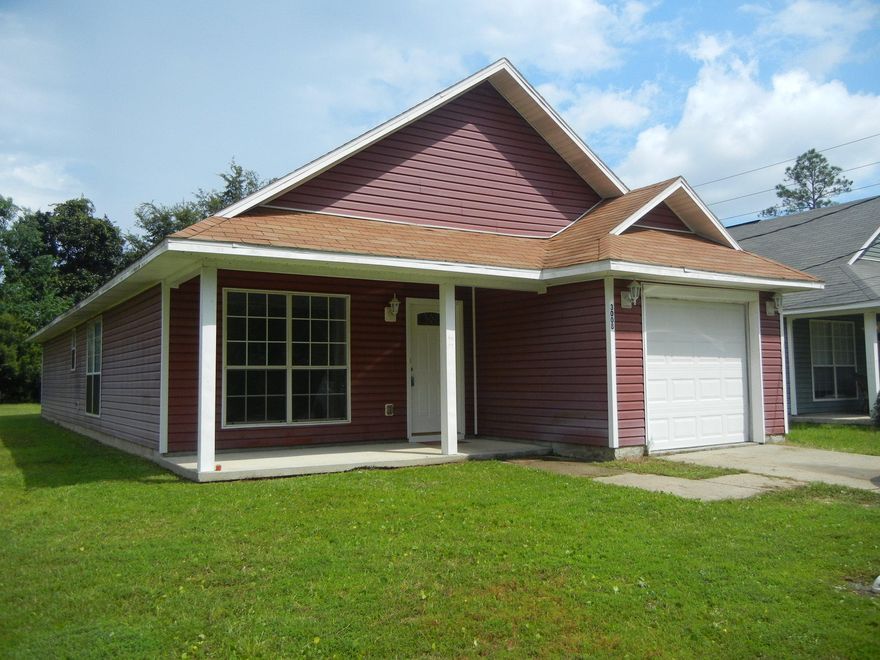 This great home is just North of I-10 and only takes a few short minutes to get to Pensacola! The home offers an open floor plan with a living/ dining combo, separate laundry and a perfect sized back yard!The entire interior of the home has just been painted and the seller is offering a $2000 flooring allowance to replace the current carpet with whatever you want! A brand new HVAC system was just installed November of 2016 as well.All dimensions and measurements to be verified by buyer.