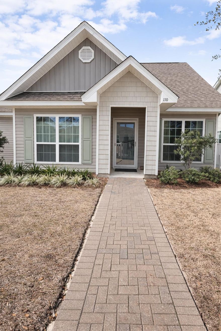 ***CHARMING*** Cottage-Core home on a prime CORNER LOT, thoughtfully designed and READY to be called home! This home BOASTS timeless character with a spacious dining area, abundant NATURAL LIGHT, and an OPEN-CONCEPT main living space. Cozy upgrades include BUTCHER BLOCK countertops, a GRANITE kitchen island, NEW CARPET, a FRESHLY PAINTED interior, CUSTOM LIGHT FIXTURES, and beadboard & SHIPLAP accents throughout. The primary suite offers a relaxing retreat with a GARDEN TUB, separate WALK-IN shower, and DOUBLE VANITIES.. A closed in BONUS ROOM with French Doors offers a perfect office or Flex space. Enjoy NEW LANDSCAPING, a fully FENCED white PICKET fence, and NO YARD WORK--HOA includes LANDSCAPING, basic cable, ALL POOLS, 24-HOUR GYM, clubhouse, MOVIE THEATRE, tennis & MORE