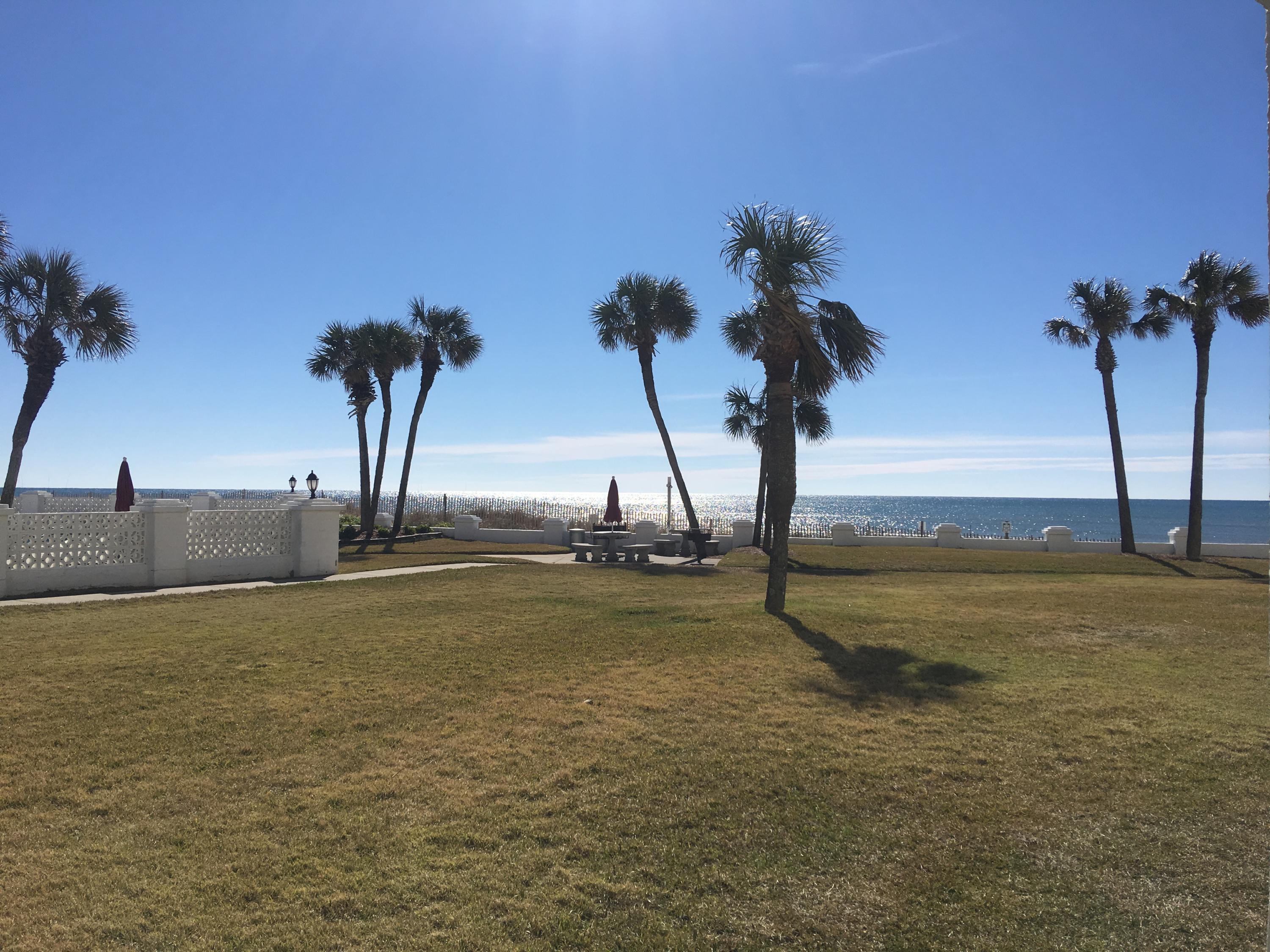This lovely walk in level condo has a view of the water and is just steps away from the beach. No stairs or waiting for elevators. Open floor plan makes this property feel very spacious. Make vacation memories and you can also cash in on $$$ rentals. Many great amenities like tennis, pools, sauna/steam room, and more. Located near many fun attractions. El Matador has plenty of wide open green space and has some of the least crowded beaches around. Get your slice of paradise. Buyer to verify all information.
