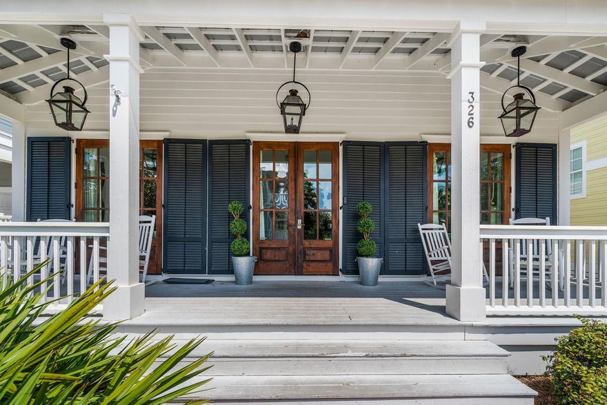 Enjoy coastal living in this spacious 3BR/3BA home just 0.6 miles from beach access. The first floor features an open living area, modern kitchen, dining space, full bath, and a versatile bonus room. Upstairs offers a primary suite with walk-in closet, two guest bedrooms, shared bath, and laundry. Relax on the screened porch or front rocking chairs, and take advantage of the neighborhood pool just steps away. Driveway parking for 2. Pet-friendly with restrictions and fee. Utilities are tenant's responsibility. Conveniently located near dining, shopping, and all that 30A has to offer, this home combines comfort and lifestyle for year-round beachside living.