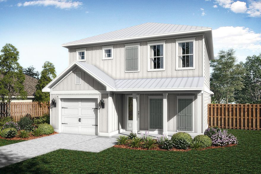 Beachwood Estates is nestled just off of HWY 98 in Santa Rosa Beach, the largest beach neighborhood in South Walton. This Carrabelle model is a smart home with an open concept floor plan, 9 ft ceiling height, gourmet kitchen with gas stove and granite countertops. Beachwood Estates captures the vision of a luxurious lifestyle framed within a quiet southern town with private direct access to the popular 30A trail. This quaint neighborhood will comprise 22 lots and showcase the newest Truland Homes product line designed specifically for Beachwood Estates. If you are looking for all the benefits of a lively beach lifestyle and a place to relax, Beachwood Estates is your next new home!