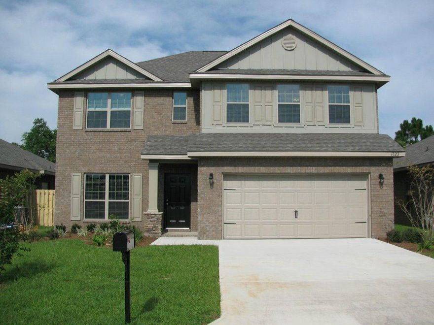 New construction w/home warranty. This is the ''Julian'' situated on a corner lot. This 2 story home boasts tile in the wet areas and granite in the kitchen. GE range, microwave & dishwasher. Master bedroom is located down stairs. Two large living areas and 3.5 baths. Finished 2 car garage and fully sodded yard. Listing Broker/Sales Associate has ownership interest in the property. Pics are of a similar home. Sq footage/dimensions are approximate.