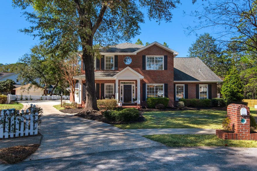 Stunning Home in Exclusive Gated Community with Private Backyard Oasis! Welcome to this exceptional two-story home nestled in a highly coveted, family-friendly gated neighborhood, just a short walk from one of the area's top-rated schools. Located on a private cul-de-sac, this home offers an unbeatable combination of luxury, comfort, and convenience.Step inside and be greeted by a thoughtfully designed layout featuring four spacious living areas, including a formal living room, cozy family room, an upstairs bonus room, and a breathtaking great room. The great room is truly a showstopper, with soaring ceilings, a gas fireplace, three walls of windows, and charming brick flooring--all overlooking the stunning backyard and pool.The updated kitchen boasts beautifully painted --> cabinets, stylish new hardware, elegant countertops, and modern lighting, making it a dream space for cooking and entertaining. The eat-in kitchen overlooks the outdoor oasis while the formal dining room is ready for family & guests during the holidays. The primary suite is conveniently located downstairs with large walk-in closet and primary bathroom suite with soaking tub, walk-in shower, dual vanity, and water closet. Three large additional bedrooms and a versatile loft are tucked away upstairs and share a full bathroom with dual vanity and tub/shower combination. Ample storage is provided in bedrooms closets as well as walk-in attic storage off bedroom 3. 

Outside, a backyard paradise awaits! Enjoy total privacy with serene wooded views, a newly re-plastered pool and spa, and an outdoor kitchen with a built-in grill. Multiple seating areas provide the perfect spots for relaxation, while the grassy lawn offers space for pets and play. The oversized driveway allows for ample parking and could easily accommodate a pickleball or basketball court.

To top it off, a brand-new roof will be installed prior to closing with an acceptable offer!

Don't miss the chance to call this incredible home yoursschedule your private showing today!