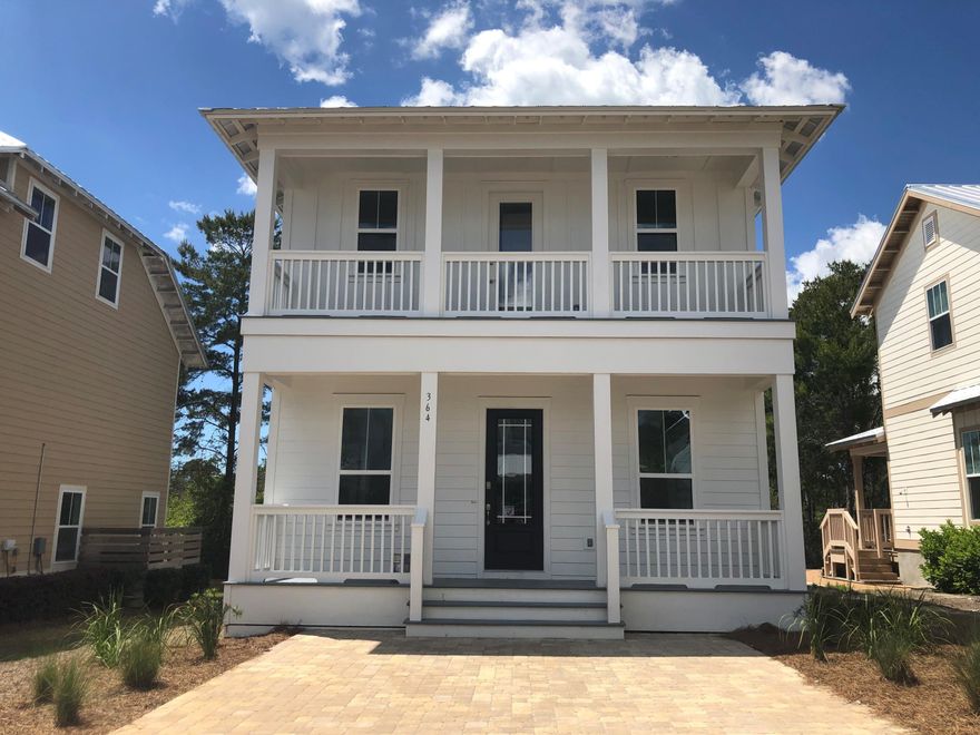 Perfect beach cottage located just a short walk from the stunning white sands and azure waters of the Emerald Coast. This home to be constructed offers contemporary open feel boasting 10ft ceilings on the first floor, and beautifully quaint balconies off both the living room, and master suite. Enjoy coastal biking and hiking trails at Camp Helen State Park, in addition to world class dining, shopping and entertainment just a few minutes away. Grande Pointe is the perfect community to embrace the South Walton lifestyle!