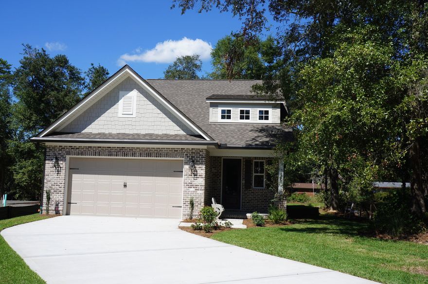 Introducing, Hattie's Grove. A new subdivision from a quality builder who has 37 years experience building in the NW Florida area. This two story cottage is 2369 sqft, 4 Bd with additional FLEX room /2.5Ba/2Ga home with the open floor plan that this builder specializes in. Attention to detail and quality is readily apparent and this house will have crown molding, 5 1/4 trim, cased windows and doorways, laminate lock-n-go flooring, tile in wet areas, 3 cm solid granite in kitchen and bathrooms, as well as raised vanities in the baths. The master suite is downstairs and has a tiled shower as well as a garden tub on tiled decking.