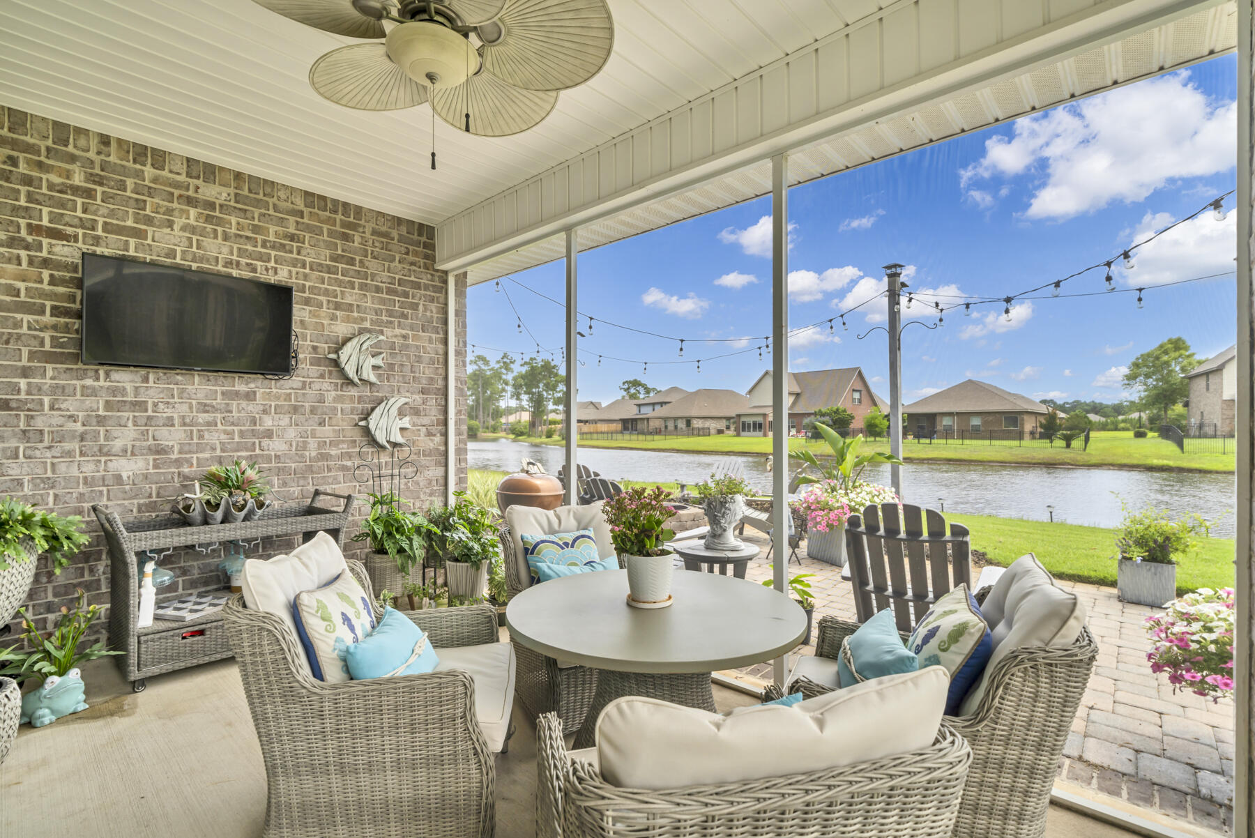 Welcome to Driftwood Estates! This one of a kind, well cared for home is immaculate and ready for its next owner. This beautiful 4 bedroom/2 bathroom home is primely located on a nice tranquil pond with an amazing back yard atmosphere. Outside of the home, you are only steps away from the many neighborhood amenities that the highly sought after Driftwood Estates neighborhood has to offer. On the interior, with a mix of coastal and modern finishes, every attention to detail has been made. Don't miss out on your chance to have you dream home at 437 Cocobolo!