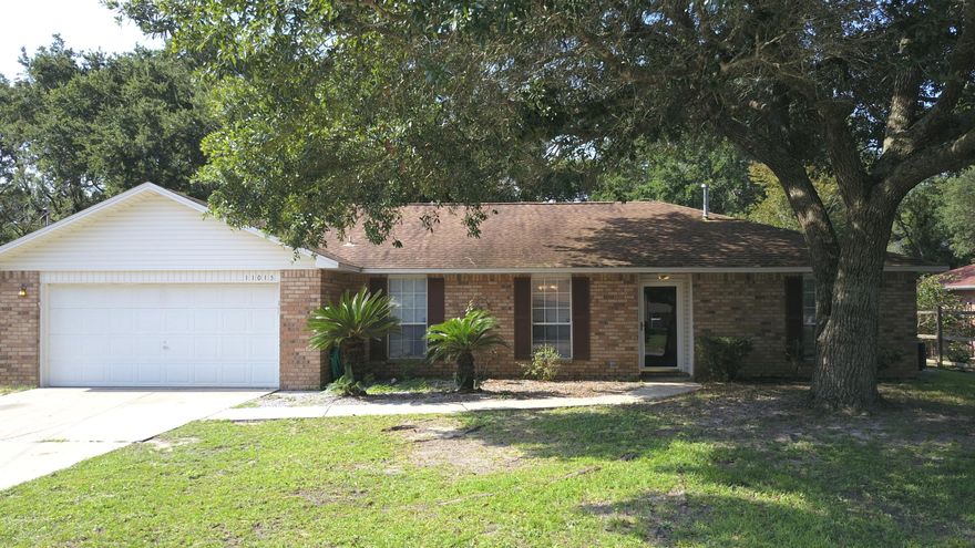 Come experience this well maintained 3 bed/2bath/2 car garage home that has been recently updated to include new neutral paint scheme, new carpet and padding in the bedrooms, as well as tile in the kitchen, laundry room, and bathrooms. The welcoming entry way opens to a large family room with hardwood floors, cathedral ceilings, and fireplace and has a separate open dining area. The galley style kitchen offers plenty of cabinet space and features plenty of natural light from the eat dining area. The spacious master suite and bath features dual vanities, his/her closets, and updated plumbing fixtures. The split bedroom design features two nice sized additional bedrooms with ample closet space separated by a hall bath. Just of the family room features a covered patio perfect for