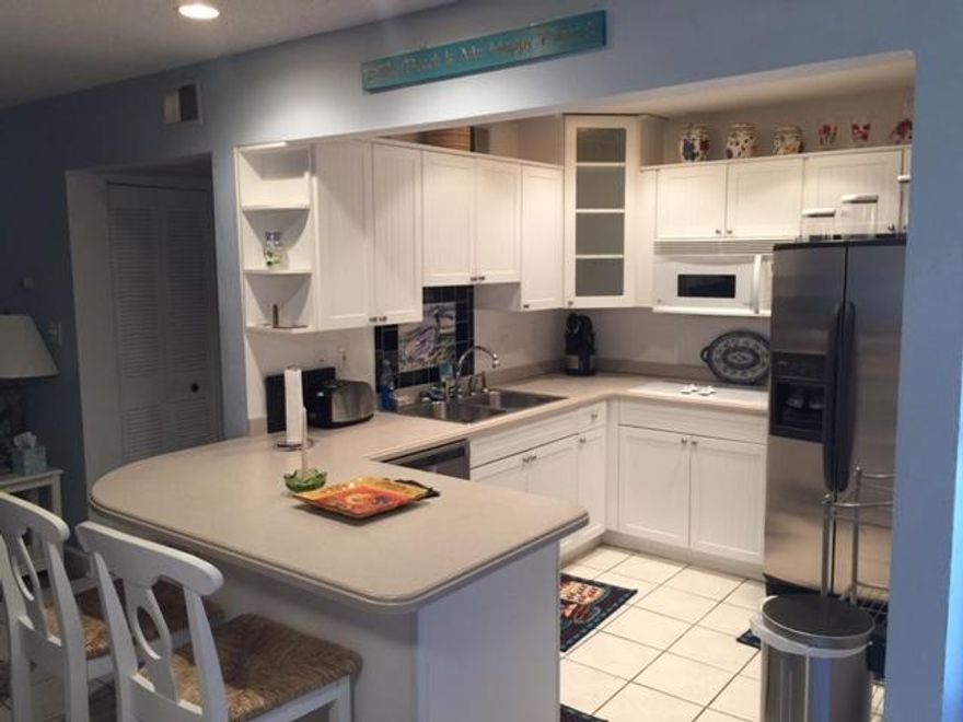 Come see this tastefully decorated 2 bedroom unit with sound views from the bedrooms and patio. Nicely renovated and updated kitchen. A welcoming feel as soon as you walk in the door. Unit is being sold furnished. And see the view of the sound from the patio. Conveniently located for travel to both Eglin and Hurlburt Field AF bases. Shopping and restaurants close by. Complex has soundfront pool, laundry facility and tennis courts. Come see this unit today! Unit is not waterfront but has a view.