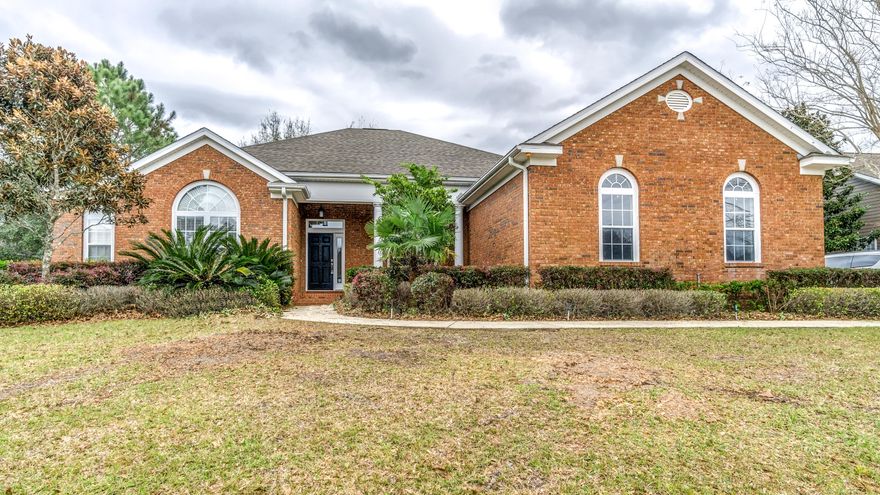 Fall in love with the charm and character of this delightful brick Turner Heritage home!Located in highly desirable Hammock Bay,this 4 bedroom,3 1/2 bathroom home offers a spacious,quality environment you will be proud to call home.Freshly updated and move-in ready, this open floor plan offers high ceilings and tons of natural light.Enjoy the gourmet kitchen with quality finishes,living room with cozy gas fireplace, separate front family room, formal dining with wainscoting,large finished FL room with heat and air,split bedroom floor plan for added privacy,oversize secondary bedrooms with Jack and Jill bath with double vanity,Master bedroom with private Fl room entry and well executed Master Bath, complete with Hollywood vanities, jetted tub, large shower and huge walk in closet. Large, level, privacy fenced yard perfect for all your favorite outdoor activities. Over-sized 3 car garage! See attachments for "Coventry" floor plan, the "Coventry Gold" Package upgrades and feature list. Termite bond and warranty in place. Enjoy the world-class amenities of Hammock Bay, a CDD community.