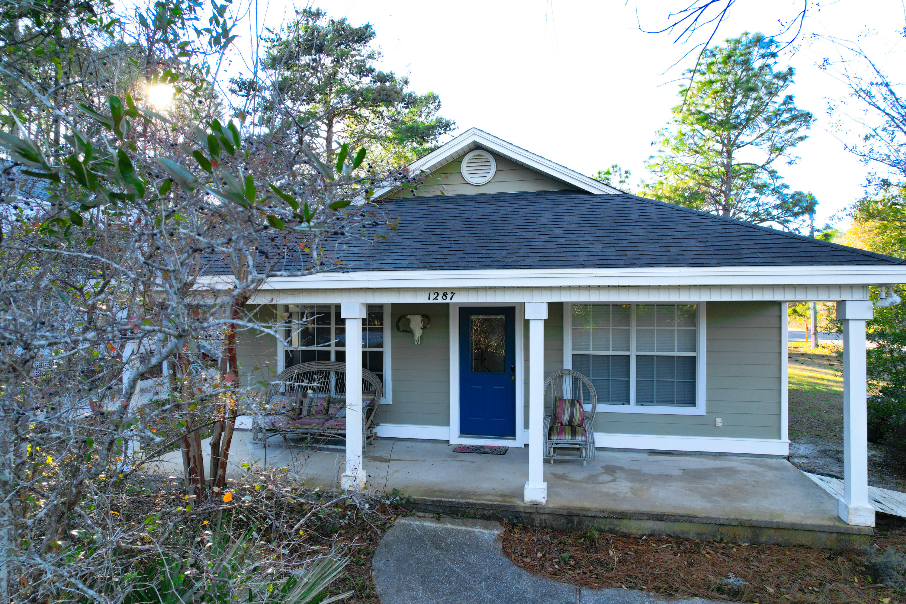 Welcome to this charming Florida cottage, your perfect place to call home! Located just one block from the bay and with no HOA, this single-story home offers an ideal coastal living experience. Enjoy ample outdoor space with large covered patios in both the front and back, perfect for relaxation and entertaining.Inside, you'll discover a comfortable layout featuring three bedrooms and two bathrooms. The large backyard provides room for expansion, allowing you to customize the space according to your needs and preferences. The air conditioner has been recently upgraded in 2023, ensuring a cool and comfortable environment year-round. Additionally, the seller will be installing a new roof, further enhancing the property's value and durability.Don't miss out on this incredible