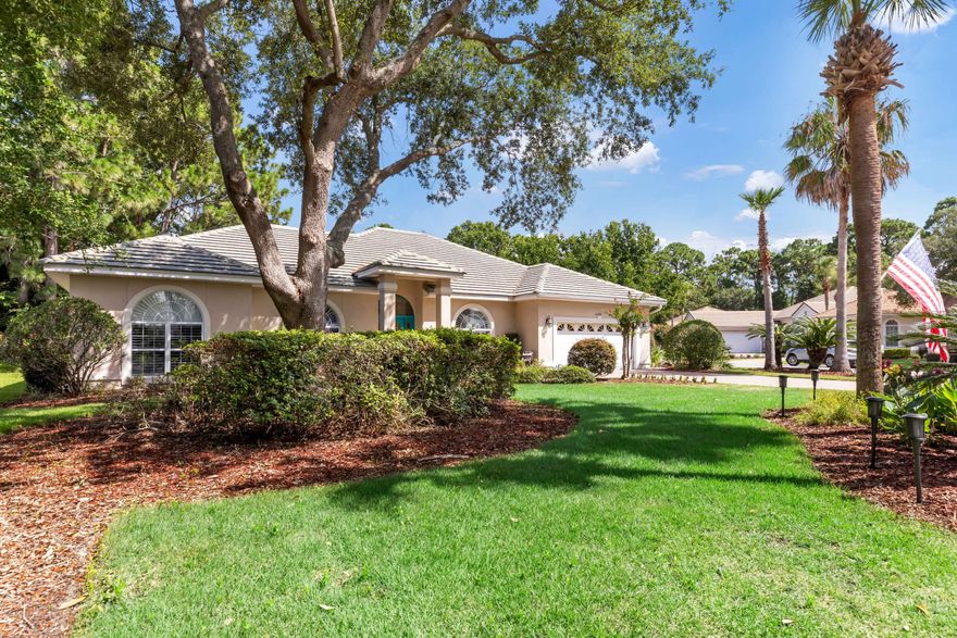Located behind the gates of a desirable golf course community, Sunset Beach is a highly sought after Bluewater Bay neighborhood with a resort style swimming pool, club house, and private access to the bay. This 3 Bdrms plus a study Home features a whole home Generac instant back up power, crown molding, wood and tiled floors, tiled roofing, built-in shelves, newly remodeled kitchen 7 years ago adding new major appliances and granite countertops. HVAC 5 Yrs old, Hot water tank 2 Yrs old, rounded sheetrock corners and many custom built ins. Sunset Beach HOA includes a guarded gate, grounds keeping of common areas and of your lawn, sprinkler system, club house, beautiful swimming pool and Bay access. Care-free living in a Beautiful home, in a very sought after neighborhood! Priced to sel