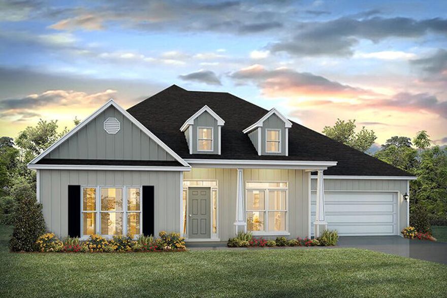 The McKenzie open design, 5 bedroom, 3 bath, formal dining rm, trey ceilings gives an elegant & stunning look. Kitchen features: A large island, BEAUTIFUL granite, undermount sink, stainless smooth top range, built in microwave, quiet dishwasher & large pantry. Spacious bedroom-1 & the adjoining bath is gorgeous. Granite double vanity, undermount sinks, garden tub & 5' shower. The latest in EVP wood look flooring throughout & Frieze carpet in the bedrooms. For your convenience, the Smart Home 'Connect' System includes: Video/camera doorbell, keyless entry, automated porch lighting & MUCH more. Popular & very durable Hardie exterior adds style to this upscale home. GORGEOUS & spacious New Construction  on a large homesite. Fast growing N. Crestview Location.