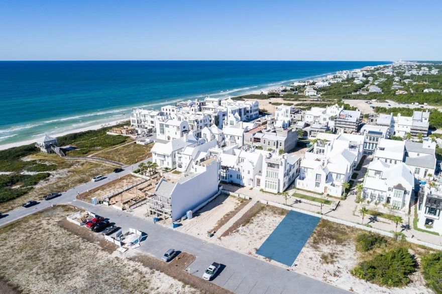 Homesite South of 30A just steps to the new Beach Club at Alys Beach and the Gulf of Mexico.  Entered for comp purposes.