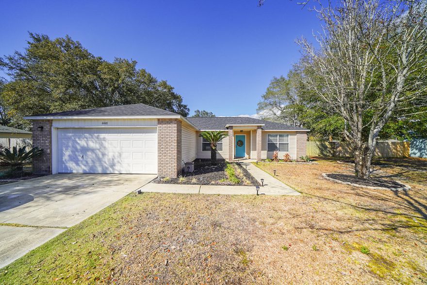 Three bedroom, two bath split bedroom floor plan on a large lot in the well sought after popular neighborhood of Holley by the Sea! At this price, this home will not last long. This home includes numerous upgrades including quartz countertops, granite sink, disposal, LVP flooring throughout, all new light fixtures, shiplap accents, tiled master shower, finished newly installed drywall on garage side walls and upgraded cabinetry in the generous laundry room. Additional upgrades include a new water heater in 2021, roof only 1 year old and new windows throughout installed in 2018 and a built-in breakfast nook with a beautiful bay window. And that is just the inside!