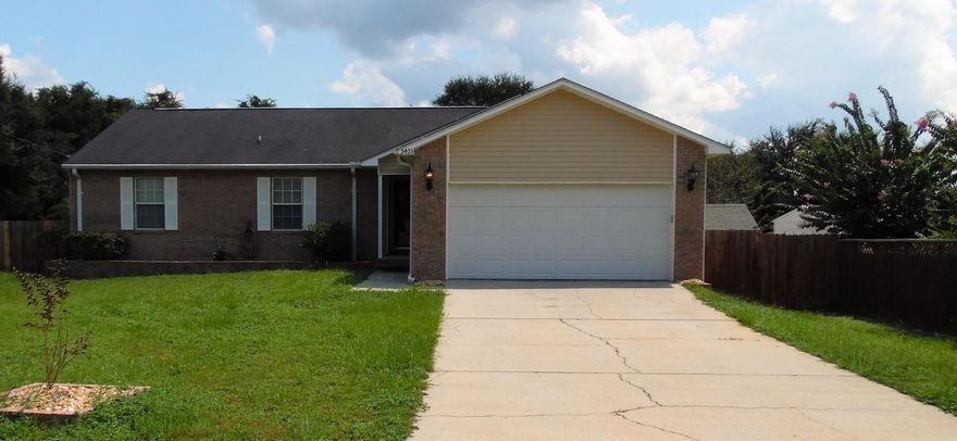 STOP!!! Don't speed by this amazingly cute home!!! Whether your looking for your first home, second home or investment property look no further. This beautiful 3 bedroom 2 bath home is situated on a slightly oversized lot with a level front yard, huge patio deck with lots of room for entertaining, beautiful trees and landscaping along with an underneath storage area under deck. Home has NEW carpet, HVAC 3 years old with 600 square feet of deck which is great for cookouts, family gatherings and friends! Fresh paint throughout to include ceilings, doors, trim and garage. This home has been taken care of and it shows!