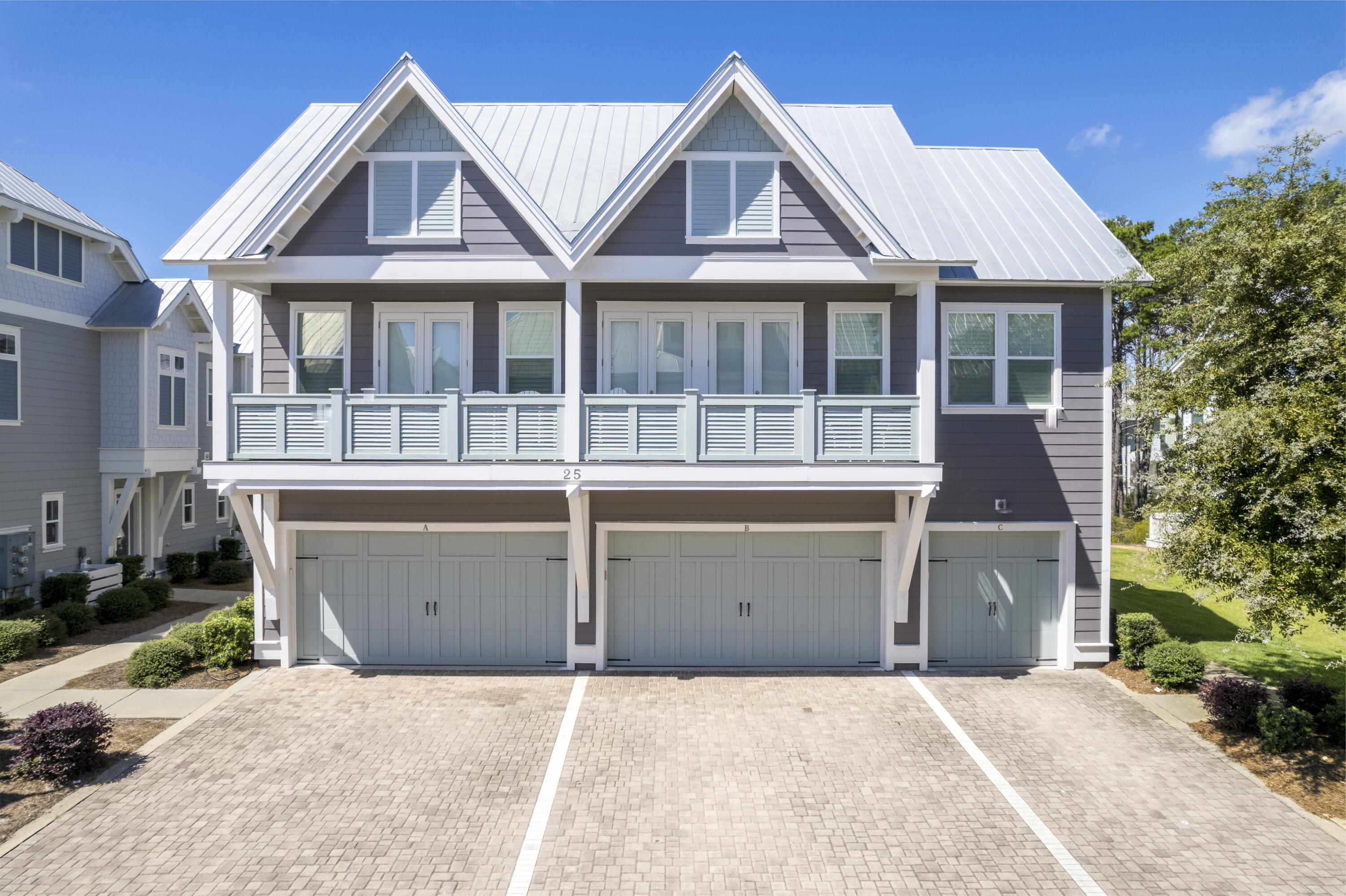 Discover the perfect blend of luxury and convenience with this stunning Unit C Aruba floor plan in Prominence on 30A. This fully furnished and TURN-KEY townhouse features 2 bedrooms, 2 bathrooms, a 1-car garage, new AC in 2023 and 1,293 sq ft of elegant living space. Ideal for investors or second homeowners, this property is rent-ready and the perfect place to make your own coastal retreat for your friends and family. High end features such as quartz countertops, a luxurious kitchen with stainless steel appliances and gas stove, two king size beds, wood floors(no carpet), a walk-in master closet, laundry room, and grand 10 ft ceilings can be found in this unit. On top of that, the unit features a spacious balcony and nice green space right outside of the front door. Situated close to the nice resort-style Prominence pool and just across the street from The Big Chill(a.k.a The Hub), you can truly enjoy all the amazing features this location has to offer.  Prominence is also conveniently located close to beach accesses like the beautiful Deer Lake State Park. With one of the best locations on 30a, this unit is a prime opportunity and the perfect place to call your own.