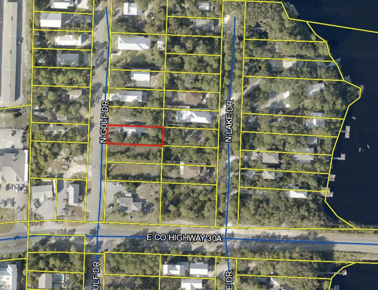 This beautiful vacant lot is ready for a new home. Currently used as a rental, the older mobile is given no value.  Located close to the beach access at Eastern Lake this would be a great homesite with no fees. Utilities in place and hooked up to mobile currently.  Please do not stop and view or go in mobile home.