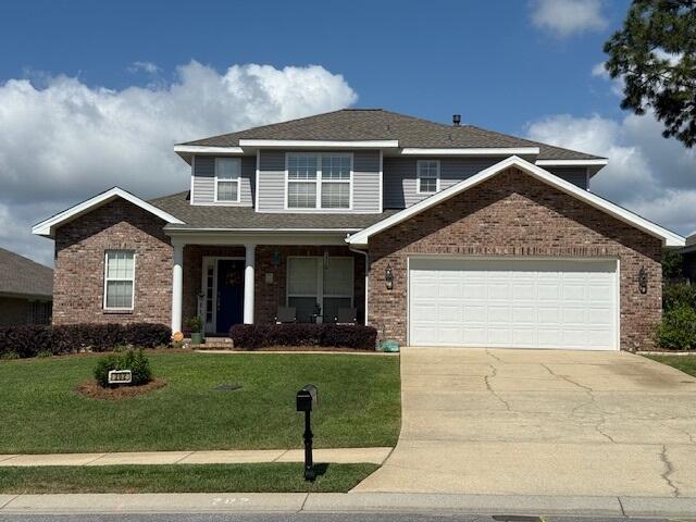 This stunning 4 bedroom 2.5 bath two story home is located in the desirable Woodridge Subdivision in the heart of Niceville.  If you are looking for a centrally located home, look no further.  Woodridge is located within 20 minutes of Eglin AFB, Duke Field/7th Group, Destin with its ''sugar white beaches'', and convienent to I-10 going east or west.  Top ranked schools are less than 5 miles away ranging from Kindergarten through college. Step inside to discover a warm and inviting foyer that sets the tone for the rest of the home.  The spacious living areas boast all new LVP flooring that flows seamlessly through the downstairs with the exception of owner's suite, which has warm, inviting hardwoods. The upstairs is a mix of new carpet and hardwood floors. The two full bathrooms have double marble vanities with marble enclosures around  the separate downstairs shower and upstairs bathtub. The home boasts a functional kitchen with granite countertops, large island with breakfast bar and a spacious walk in pantry. At the front of the home is a "flex" room that works well as a formal dining room, or perhaps a study or play area for young children.  Attached to the home is a fully screened large lanai with newly installed ceiling fan.  Modern Security System is provided through Vivint.  See features sheet for specific upgrades.  This exceptional property offers everything you need for comfortable and convenient living.  Don't miss your chance to call this house your home!