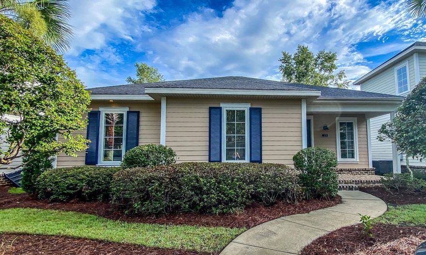 This is a sweet low maintenance 3 bedroom, 2 bath home in the quaint neighborhood of Church Street Village! The HOA takes care of the lawn care, down to the pine straw.  Each yard is beautifully landscaped.  Neighborhood dog park and community pool as well a club house and park as well as walking paths.  Conveniently located just minutes from shopping, beaches, bays, restaurants, and schools!