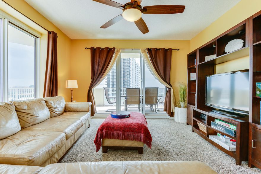 Against a backdrop of the gorgeous Gulf of Mexico views, revel in this spacious 3-bedroom, 3-bath condo, located on the East End of the building this condo eliminates the unwanted corridor noise and provides you with extra windows other units don't have. This is the deal you have been waiting for...situated near the best stretch of Destin's white sand beach, this condo showcases incredible views of the beautiful Gulf of Mexico. This stunning condo comes fully furnished and features a GULF FRONT master suite with a spa-like master bath, a large living area with magnificent windows, and an extra large balcony to take advantage of the views, plus you'll love the stunning gourmet kitchen with slab granite counters and sleek stainless-steel appliances.