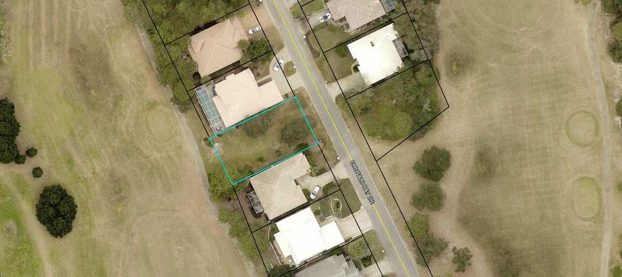 The last lot on Emerald Bay drive on the golf course. Lot has great golf course views and is cleared with sod so ready to build with minimal prep expense.