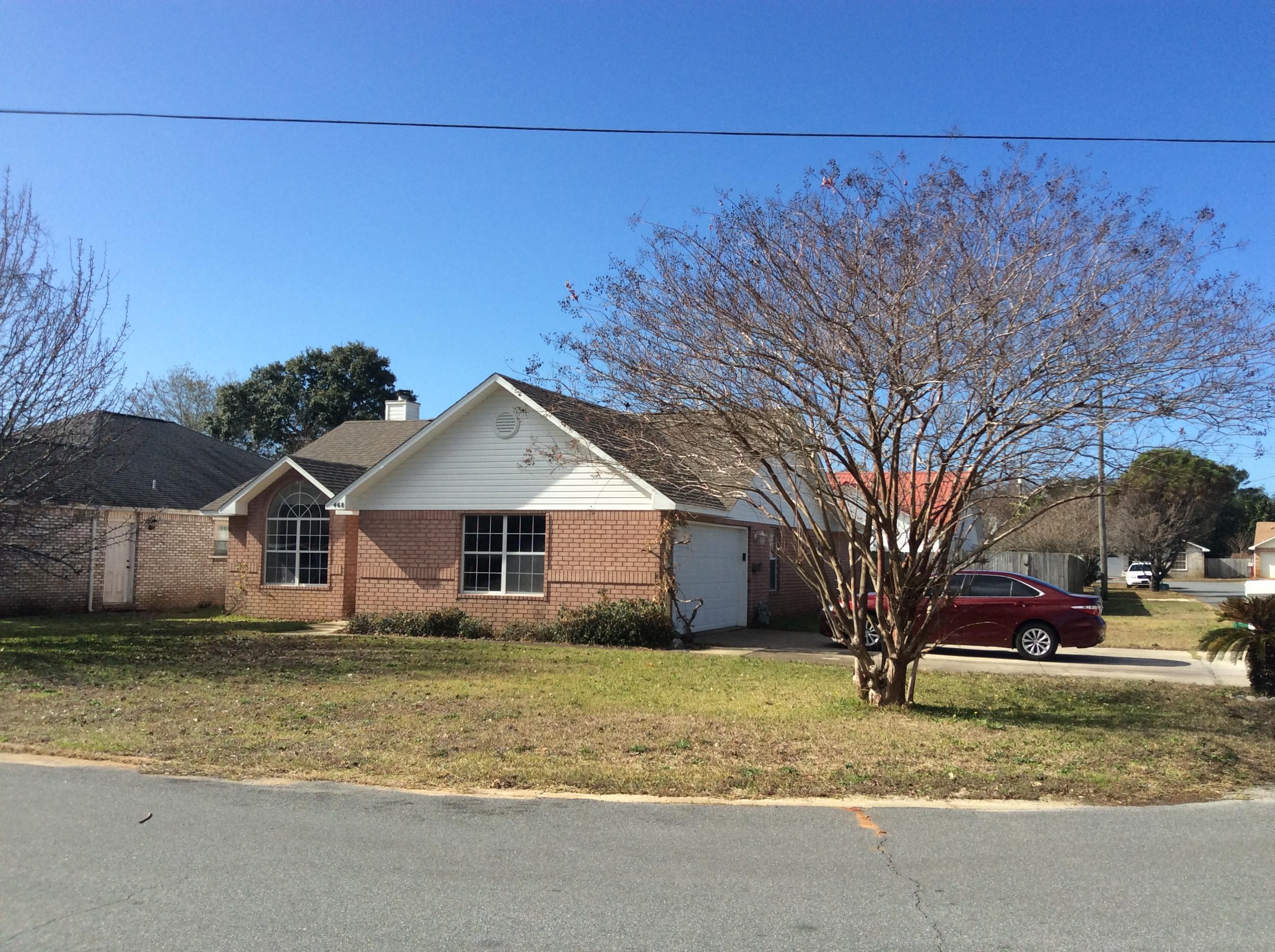 Come home to Mary Esther, Florida! This 3BR/2BA classic brick home checks all of the boxes. Beautiful on the inside and out, take note of the fines details that line this long term rental. The kitchen has everything you need to enjoy the good treats of home. This includes stone counters and stainless steel appliances. Real hardwood floors can be found in the living room in addition to a wood burning fire place. Love boating? Look no further. 468 West Park Drive has plenty of space for your toys, too. The backyard is HUGE with plenty of room for entertainers and travelers alike. All this and a great location! We're sorry this rental is not pet-friendly and does not permit smoking.