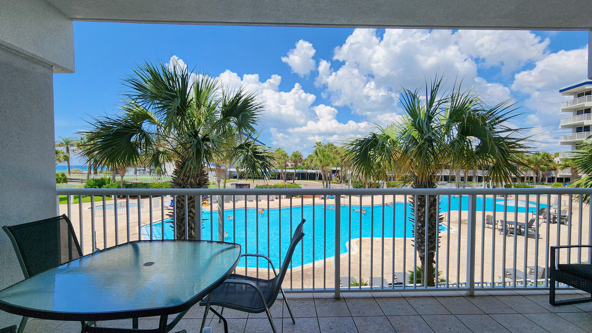 Turnkey Gulf-View Condo in Destin West Resort - Fully Furnished & Rental Ready!Welcome to Unit 205 at Destin West Gulfside, a beautifully maintained 1-bedroom, 2-bath condo with a bunk area and stunning views of the Gulf. Located on the second floor and overlooking the resort-style pool, this fully furnished unit is turnkey and ready for immediate rental income or personal enjoyment.Inside, the spacious primary bedroom features a trayed ceiling, adding elegance and depth. The bunk area, located just off a full guest bathroom, provides extra sleeping space which is perfect for families. Enjoy Gulf views right from your living space, adding to the tranquil, beachside atmosphere.Destin West Beach & Bay Resort offers unmatched amenities including a lagoon-style pool, covered pool, kiddie pool, zero-entry pool, waterfall pool, lazy river, two oversized hot tubs, and a covered playground. The resort also features easy access to both the beach and the bay, connected by a pedestrian sky bridge.
Nearby, you'll find a wide range of local attractions suited for all ages. Top-rated restaurants, coffee shops, mini-golf, arcades, the Gulfarium Marine Adventure Park, Downtown Music Hall, shaded parks, and fishing spots, all within minutes of your door.
Whether you're looking for a high-performing investment property or your own slice of paradise, this unit checks every box.