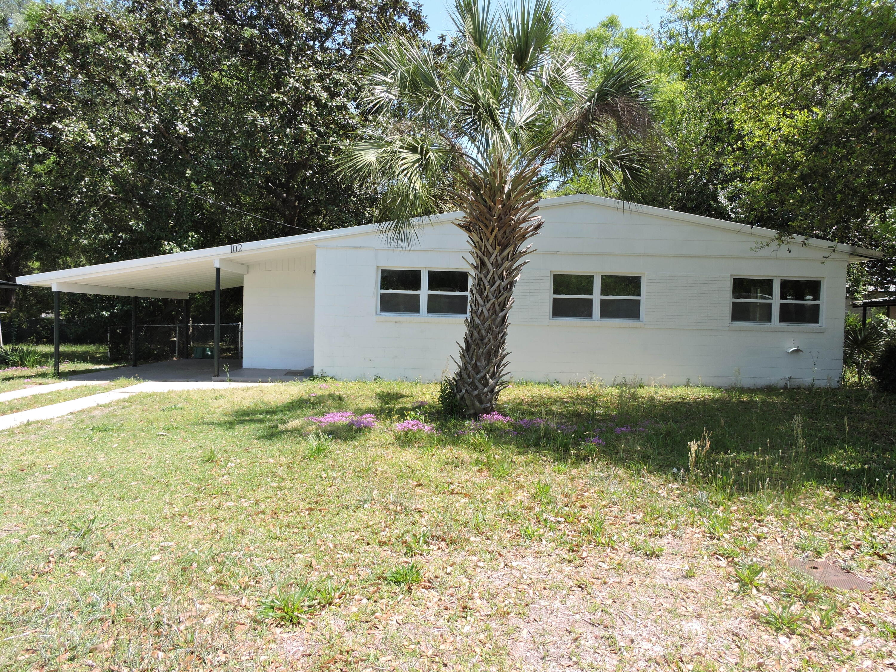 Available Now! Cute 3 bedroom/1 bath conveniently located just off of East 90.  The home has been recently painted throughout with new LVP flooring.  The bedrooms are nice sized with plenty of closet space. The laundry room is just off the kitchen.  The backyard is nice sized with chain link fence.  Schedule your viewing today!