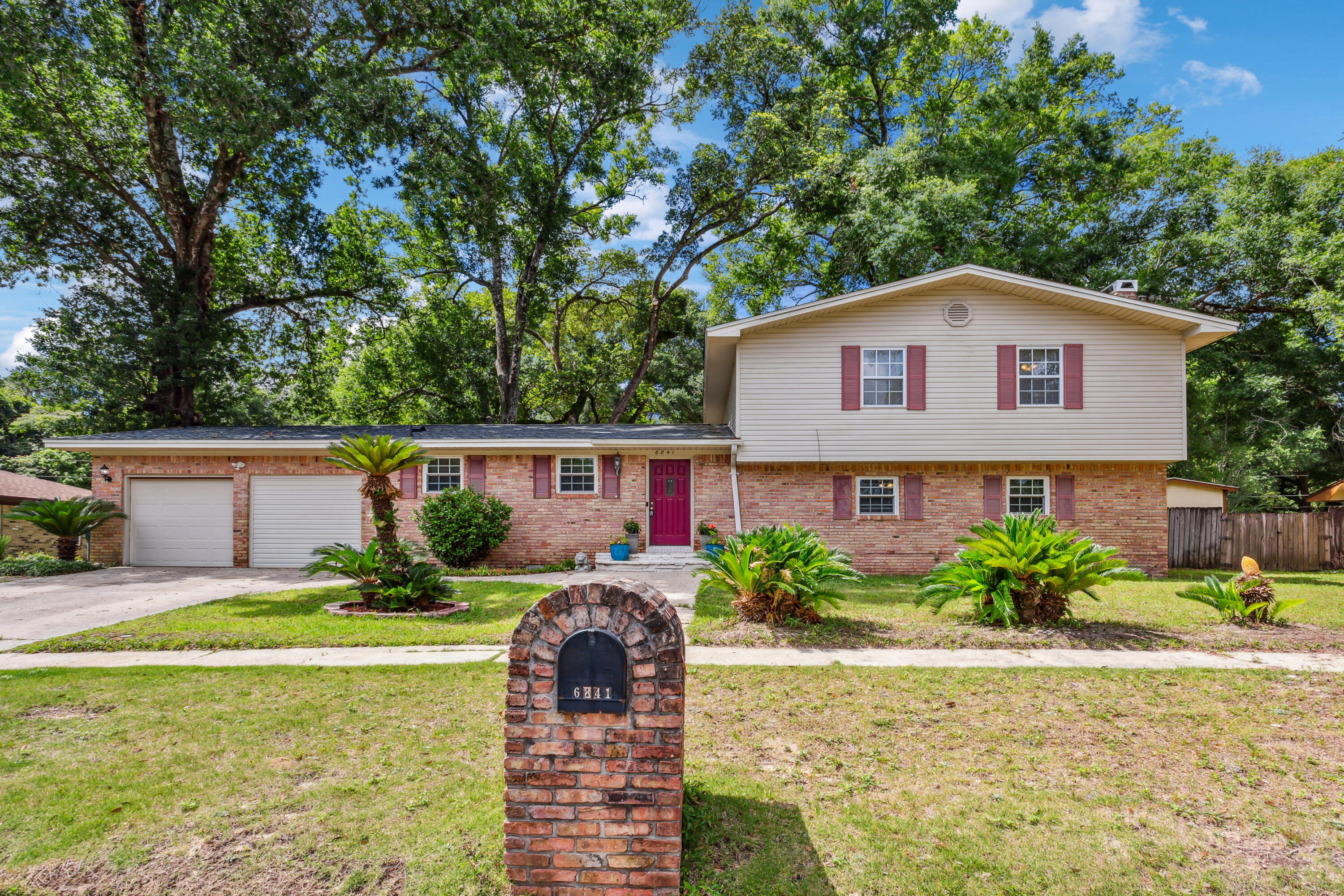 Welcome to your dream home in beautiful Pensacola! This stunning property boasts a split floor plan and is situated on an oversized lot, offering a serene and picturesque setting. Perfectly located close to Pensacola Beach, which was ranked 20th in the United States by TripAdvisor's Travelers' Award in 2023, this home provides the ultimate coastal living experience! Key Features:Split Floor Plan: Enjoy privacy and space with this thoughtfully designed layout.Oversized Lot: Ample outdoor space for gardening, recreation, or future expansion.Abundant Storage: Generous storage options throughout the home and garage.Washer and Dryer Included: Conveniently equipped with washer and dryer, ready for use.Turn-Key Ready: This home is completely move-in ready!FHA ASSUMABLE LOAN!