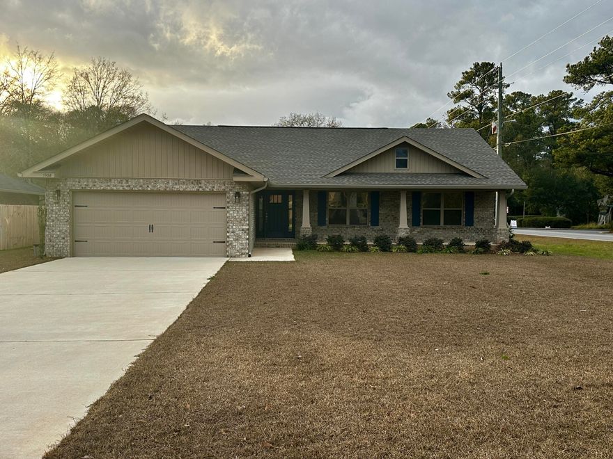 This brand-new, never-lived-in home sits on a desirable corner lot and offers the perfect blend of modern design and functional living. Featuring 4 bedrooms, 2 bathrooms, and approximately 1,870 square feet, the home is truly move-in ready with everything fresh, clean, and untouched. Luxury vinyl plank (LVP) flooring flows throughout the home, enhancing both durability and style. One of the standout features is the large, newly converted back porch, adding valuable additional living spaceideal for entertaining, relaxing, or creating a second living or flex area. The thoughtful layout includes comfortable bedrooms, open living areas, and a seamless flow designed to fit today's lifestyle.
Being newly built and never occupied, this home offers a rare opportunity to enjoy a completely fresh startno wear, no updates needed, just unpack and enjoy.
More details and professional photos coming soon. This one will be worth the wait.

