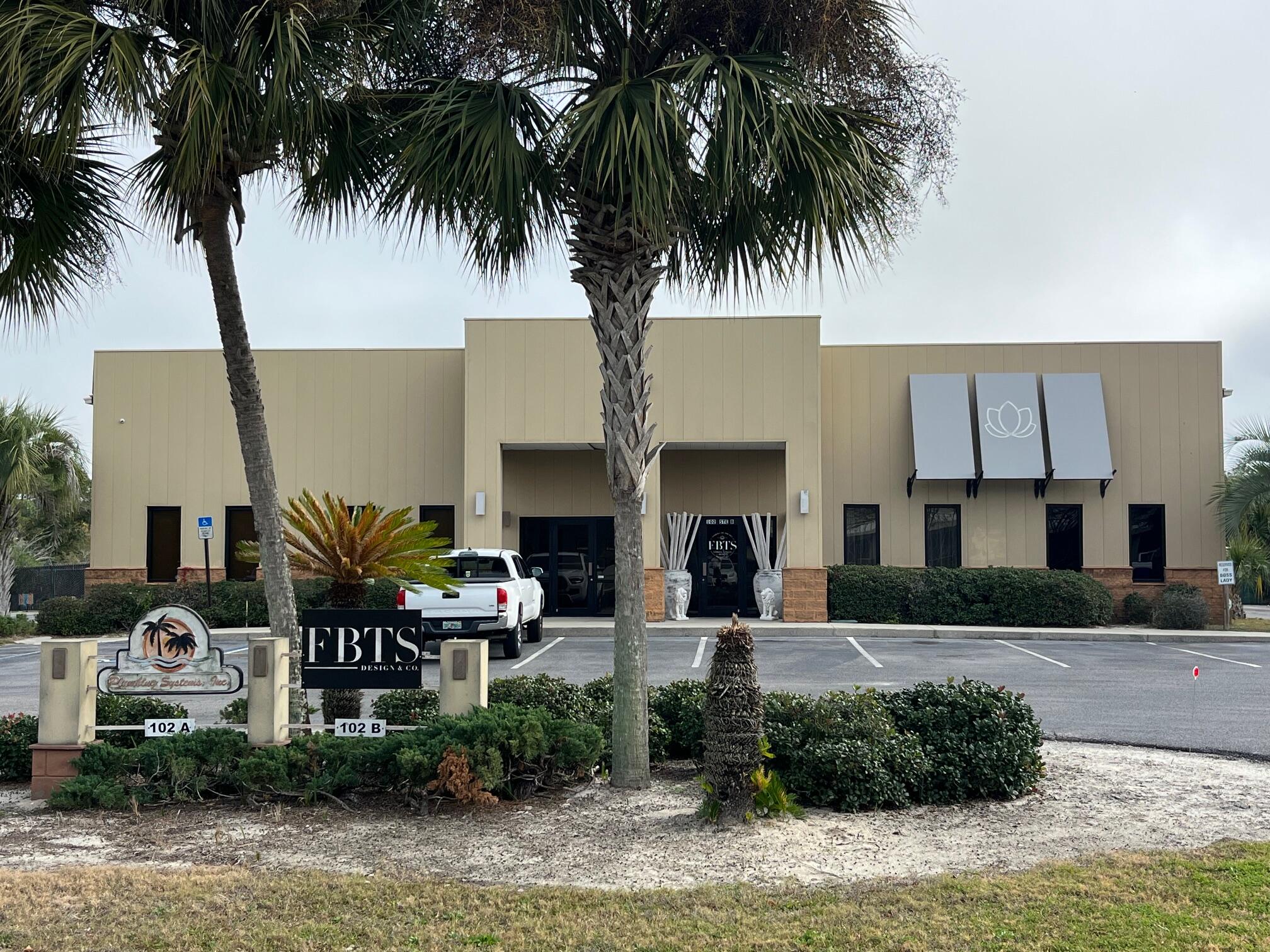 5,000 SF Office / Warehouse space available in Beach Commerce Park in Panama City Beach, FL. This space is located on the right side of the building and includes a nice reception area, a few offices built-out, single restroom and large open-conditioned warehouse space. Single 14' roll up door accessed on the south-side of the building along with a few pedestrian doors along with a fenced in yard area. 3 phase power on property. Come see this very functional space for your thriving business. Rate structure here is $15/SF base rent + $2.50/SF NNN fees + 3% sales tax = $7,510 per month.