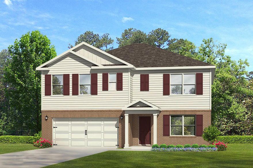 New Lakeridge Estates community in fast growing North Crestview. The Hayden is a 5 bedroom, 3 full bath 2 story home with a large loft area for a second living room upstaires. Open concept design is perfect for entertaining. The kitchen features a large island bar with stainless steel appliances, large pantry, quiet dishwasher, smoothtop range, built in microwave and dining area. An additional bedroom is located downstairs next to a full bath. Bedroom-1 is upstairs and the adjoining bath features a large shower, nice double vanity sinks and a roomy walk in closet.  The Smart Home Technology Connect system is a standard feature with your video/camera doorbell, keyless entry and much more. Convenient fast growing N. Crestview location.