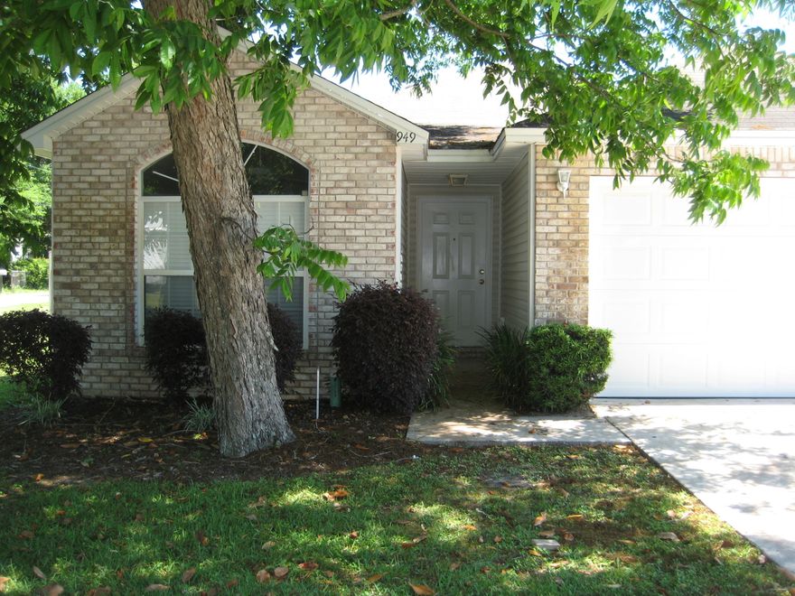 Come see this wonderfully kept home, ready to move in! Sit by the fireplace in this home located next to everything! Enjoy cooking in your kitchen complete with breakfast bar. Cultured marble vanities in the bathrooms, state of the art Nest system for temperature control, and so much more! Beaches, bases, shopping, it is all here for you while still being tucked away from all the hustle and bustle. Mature trees shade the home and provide some privacy.