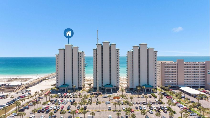 Check out the million dollar views of the Gulf of Mexico. This unit can sleep up to 6 and offers 1 large bedroom, 2 bunk beds in the hallway and a sleeper sofa in the living room. Summerwinds is conveniently located near restaurants, water sports, biking & walking paths and public beaches. The property is also situated next door to the longest pier in the state of Florida. Community amenities include hot tub, 3 swimming pools and fitness center. The perfect combination of turquoise water and sugary white sandy beaches, Navarre Beach offers a small town friendly feel while simultaneously offering plenty of activities for all ages.