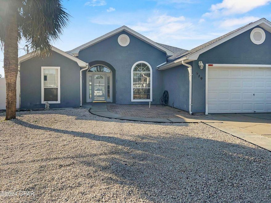 Centrally located in a small and quaint subdivision in Panama City Beach just a short drive to shopping, dining, and the Emerald Beaches!  This spacious 3 bedroom 2 bathroom home also includes a Bonus Room that could be used as an additional bedroom, office, home gym or play room.  Step out back to your private oasis featuring an inground pool and screened in lanai.   With just a little TLC, this can be your own piece of Paradise.   Inquire today to discover why Northwest Florida remains one of the most highly sought out areas and start living the coastal lifestyle you deserve.