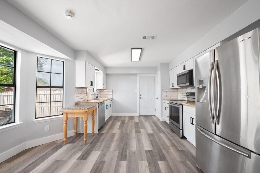 New roof with acceptable offer! Spacious 3 bedroom 2 bath home close to Hurlburt Field and Eglin AFB on a quiet street with an attached 2 car garage, fenced backyard, covered front porch, an open patio in the back and so much more! $50k spent on recent remodel! New luxury vinyl flooring throughout and also a completely repainted interior and exterior.  Enjoy the remodeled kitchen with new appliances, cabinets, custom butcher block countertops, tile backsplash, sink, and disposal.  HVAC system was replaced in the last year as well. Relax and refresh in the recently remodeled bathrooms after spending time in your fenced backyard on a spacious lot.  Need room for vehicles or toys?  This home has it with an oversized driveway and an attached 2 car garage.  Make your appointment today!