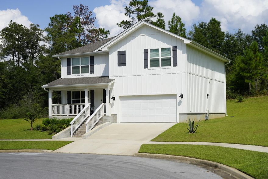 Better than new!   There's nothing left to do!  With an assumable FHA Loan at 4.5%, this 2023 home has all of the finishing touches already done...and now YOU can have this 'Pinterest-worthy' home too!   Just move in and enjoy!   The spacious floorplan gives plenty of room to both entertain and grow, and the bonus room upstairs offers a functional flex area!  Outside, the beautiful brick staircase greets your guests and shows off the grandeur of the front elevation.  With a large cul-de-dac homesite, there's plenty of backyard space to enjoy the beautiful weather!   Fridge, stackable washer and dryer as well as any window treatments and/or decor are negotiable with an offer. You don't want to miss this one!  Schedule your showing today!