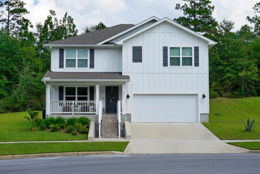 Assumable FHA Loan at 4.5%! Contact agent for details and info! Stunning 2023 home on a large 0.4 acre cul-de-sac lot! This spacious open concept floorplan offers plenty of room for entertaining with a large great room, eat in kitchen, and formal dining room. A bedroom and full bathroom on the main floor offer a perfect guest space with the additional bedrooms, two more full bathrooms, and the laundry room tucked away upstairs. Retreat to the primary bedroom boasting a luxurious en-suite bathroom and large walk-in closet with plenty of space to keep clutter tucked out of sight. The bonus room upstairs offers a functional flex space to perfectly accommodate any of your needs as a second living area, playroom, or whatever else you require! You don't want to miss this one, schedule yo