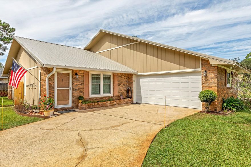 Check out this beautiful 3/2 attached single-family home in the heart of Shalimar. Only 1 mile from Eglin but close to Hurlburt and Duke. This property would make an excellent primary or INVESTMENT home. There are plenty of upgrades and features in this one:*Complete Remodel in 2020 with quality craftsmanship. Check out  MLS documents for full list of upgrades.* Open Floor Plan * 2 Car Garage * Fenced Lot *  Deck with Pergola * New Folkers Impact Windows * New Impact Garage Door 2020  * New AC 2022  * Large walk in attic with shelves *  40 Yr Metal Roof * Well Water Pump Lawn Sprinkler System * New HWH 2019 * Exterior Paint 2020 *   6 miles from Gulf of Mexico on Okaloosa Island * 1 Mile to EAFB Main Gate * REAL HARDWOOD FLOORS*Showings by appointment only.