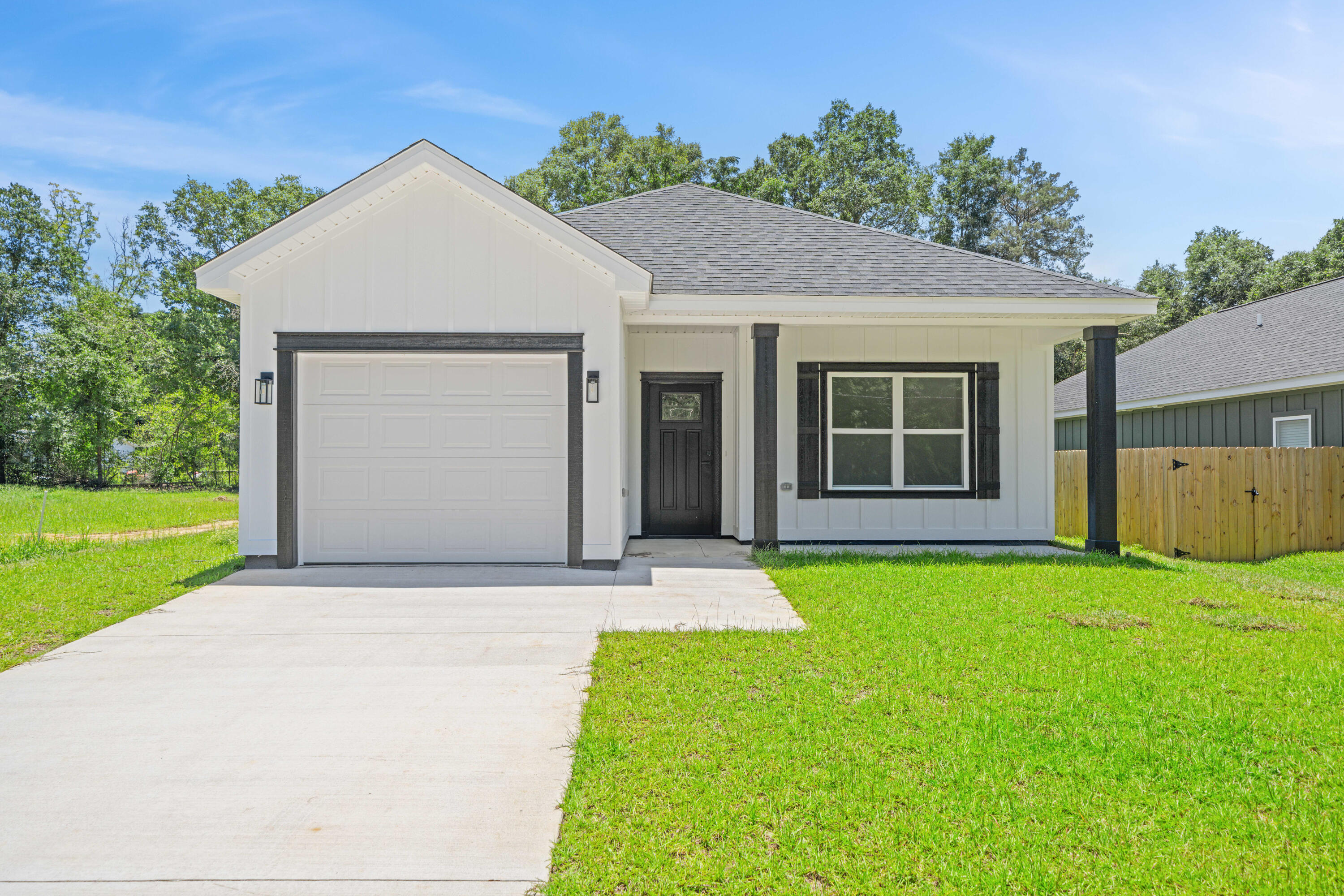 Welcome Home! Brand new 2025 build in the heart of Crestview! This 4-bedroom, 2-bath home features an open-concept layout with modern finishes throughout. Enjoy a bright living area, luxury vinyl plank flooring, and a stylish kitchen with granite countertops, stainless steel appliances, and the perfect area for gatherings. Both bathrooms are beautifully appointed with contemporary touches. Located conveniently by schools, shopping, and dining, this home combines quality, convenience, and comfort. Don't miss your chance to own a brand-new home in a prime Crestview location!