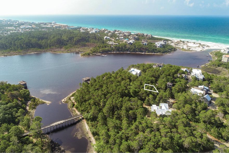 This Type I Street House home site is located on the western peninsula, just east of the observation tower. Building your dream home on this impressive site will offer views of the lake and likely the Gulf as well. Draper Lake is a unique community offering two boathouses, two well-groomed parks, two pools, nature trails, a 45' observation tower, and a beach cabana parking area. The Village was designed by Duany, Elizabeth Plater-Zyberk, and Dover Kohl in harmony with the building traditions of the Adirondacks and the Chautauqua Assemblies. Great care has been taken to preserve the environmentally sensitive natural surroundings. Build your dream home here and enjoy the surrounding nature that Draper Lake offers.