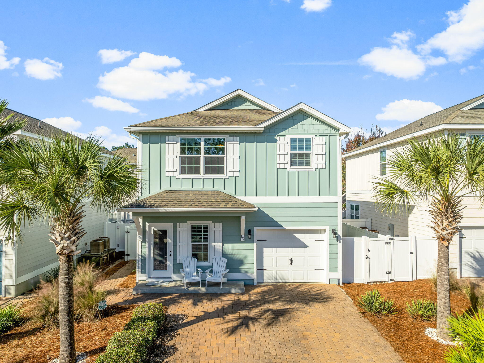 Generously situated in Inlet Beach, nestled between Rosemary Beach and Panama City Beach, 135 Grayling Way is just a '5-Par' distance from the white sandy beaches of the Emerald Coast in the Northwest Florida Panhandle. This quintessential well cared for beach home boasts 3 bedrooms, 2 large bathrooms and a half bath, a garage with plenty of storage, an open floor plan that flows directly into the outdoor space fit for entertaining and relaxing while enjoying the crashing waves of The Gulf of Mexico. In the low density neighborhood of Waterview at Inlet Beach, you'll enjoy a collection of full time residents, second home owners, and rental homes. With a large bike path connecting to the shopping and dining of 30 Avenue and Rosemary Beach to the west and with the newly protected bike path heading toward Panama City Beach to the east, you'll find an active lifestyle an easy option with plenty of entertainment along the way. The newly completed underpass connecting the neighborhoods of Inlet Beach to the north of Hwy 98 to Scenic Highway 30A to the south, you no longer have to worry about the challenges of crossing the road between the areas!

The full time owners have recently replaced both HVAC units and the water heater and the home is maintained wonderfully, creating less demands as the new owners take over. The home offers impact grade windows and doors on the second floor, hardwood floors, and a full fenced in yard with storage closets, bike racks, an outdoor shower with a special doggy pad. 

You can capture the beach lifestyle at a competitive price at this newly offered beach home in classic Inlet Beach, FL

