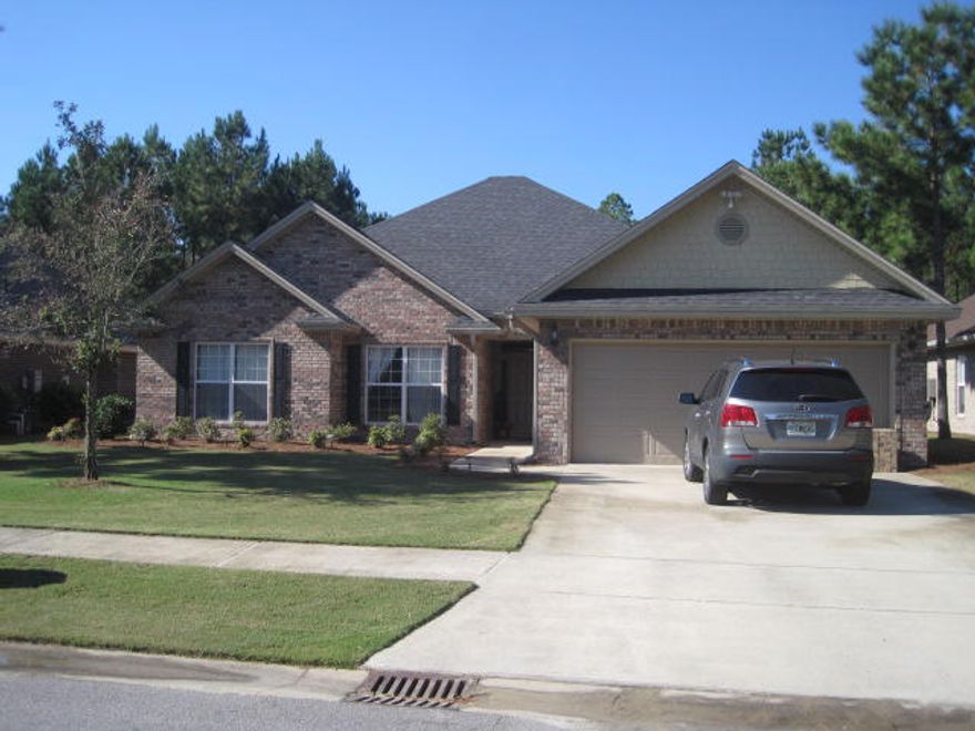 Custom built, preserve front home offers 3 bedrooms and 2 full bathrooms plus a powder bath. Featuring: 2,249 of open living space, high ceilings, open living, split bedroom, office with french doors or den space, and a fireplace. HOA, Cable and garbage included.
Hammock Bay is a pedestrian-friendly development. There are network of sidewalks, nature trails, and bike paths. The Hammock Bay Town Square-lawn-style amphitheater is designed for entertainment. There is also a $12+ million, 60-acre Sports Park featuring a multitude of ball field/park amenities nearby. Recently the developer donated land for two schools to be built in Hammock Bay.
The Lake Club at Hammock Bay includes a 25 meter lap pool and a resort-style pool, lighted tennis courts, putting green, $250,000 playground lighted basketball courts, meeting/functions facility, caterer's kitchen, and 6000 sq. ft. clubhouse with movie theatre.  Adjacent to the Lake Club is the Fitness Club at Hammock Bay, a 4000 sq. ft. state-of-the-art fitness facility featuring Body Master Weight equipment and Life Fitness cardiovascular equipment w/flat screen TV's.  There is also the Bay Pavilion at Hammock Bay, located on 480 ft. of shoreline alongside the Choctawhatchee Bay.  

Hammock Bay offers a pet park entitled Canine Commons at Hammock Bay. This pet park provides an outdoor doggy-washing station and drinking-bubblers.  Hammock Bay is currently one of 600+ communities in the United States that features the most advanced fiber optics technology direct to homes through Centurylink's FTTP (Fiber To The Premise) program, providing capacity for the latest advances in phone, internet, and cable technology.  Hammock Bay is located in a Community District Development to ensure the highest quality of infrastructure for years to come. We invite you to come take a tour of this exceptional home and experience first-hand the Hammock Bay "way of life!"